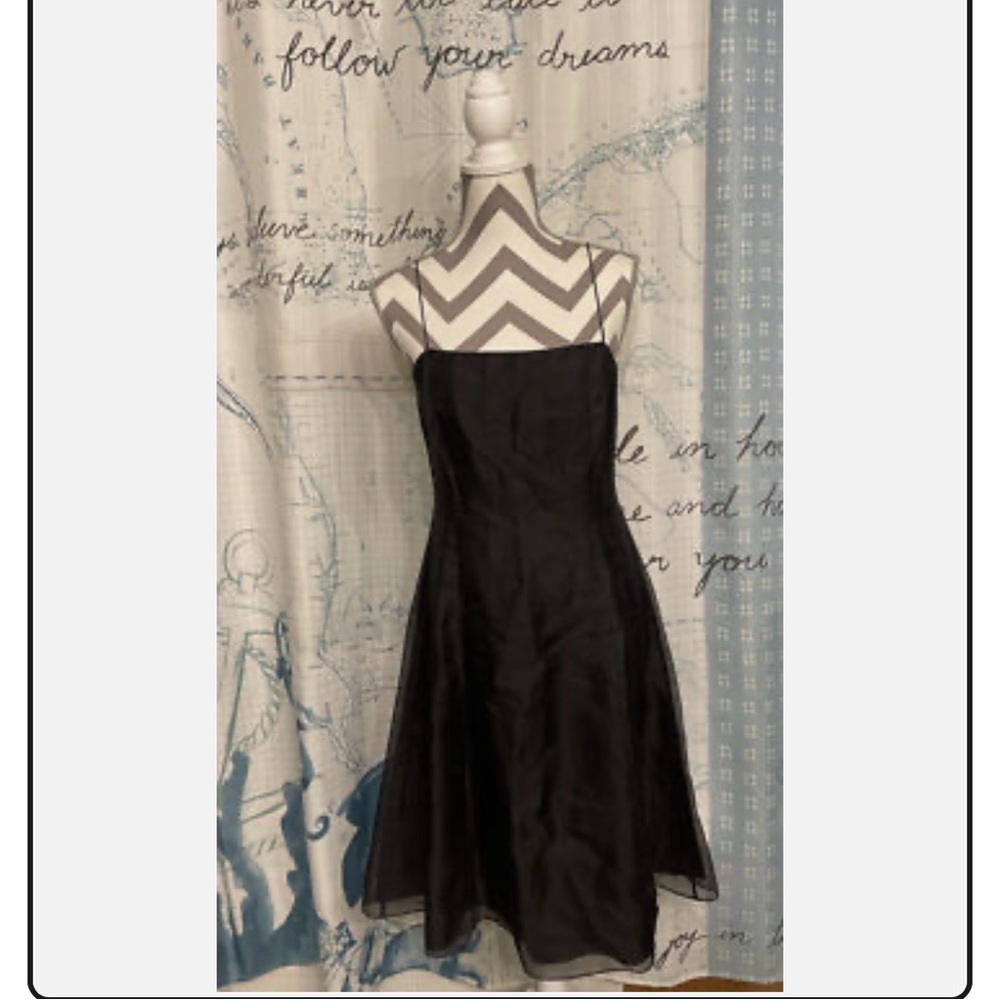 Ann Taylor Classic Black Strapless Dress